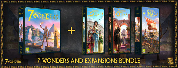 7 Wonders and Expansions Bundle