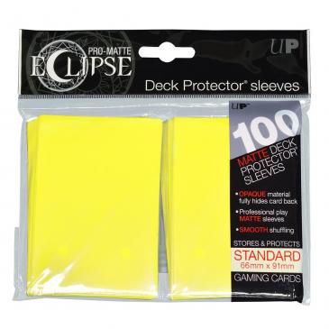 Pro-Matte Eclipse Yellow 100 sleeves Dice Cup Cafe Pro-Matte Eclipse Yellow 100 sleeves Dice Cup Cafe