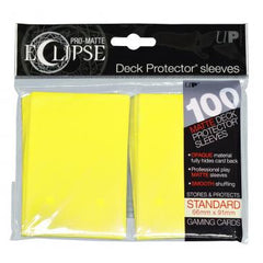 Pro-Matte Eclipse Yellow 100 sleeves