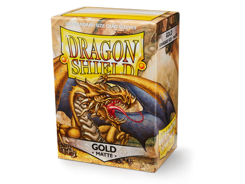 Dragon Shield  - Matte Sleeves - Gold