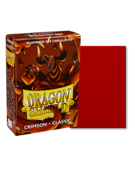 Dragon Shield - Matte Japanese Sleeves - Crimson