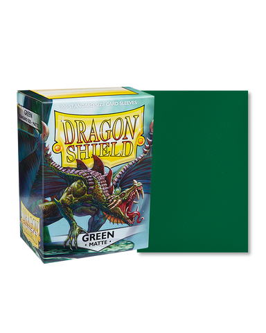 Dragon Shield - Matte Sleeves - Green