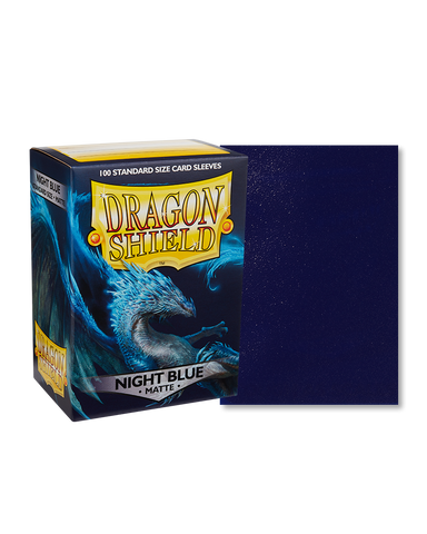 Dragon Shield - Matte Sleeves - Night Blue