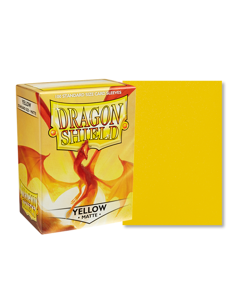 Dragon Shield - Matte Sleeves - Yellow