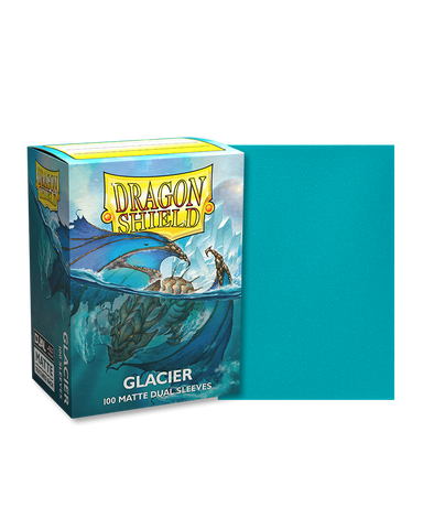 Dragon Shield  – Dual Matte Sleeves – Glacier