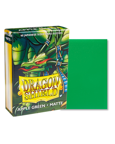 Dragon Shield - Matte Japanese Sleeves - Apple Green