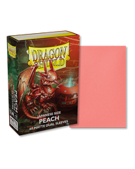 Dragon Shield - Dual Matte Japanese Sleeves – Peach