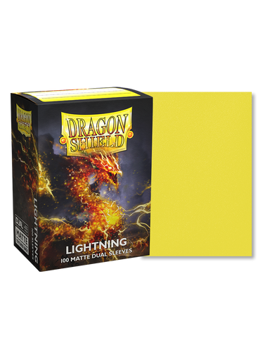 Dragon Shield - Dual Matte Sleeves - Lightning