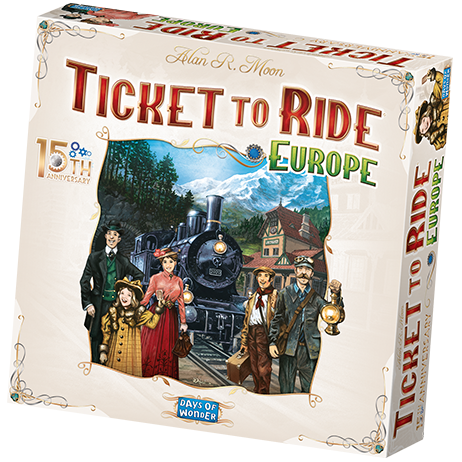 Ticket To Ride Europe - 15th Anniversary Edition